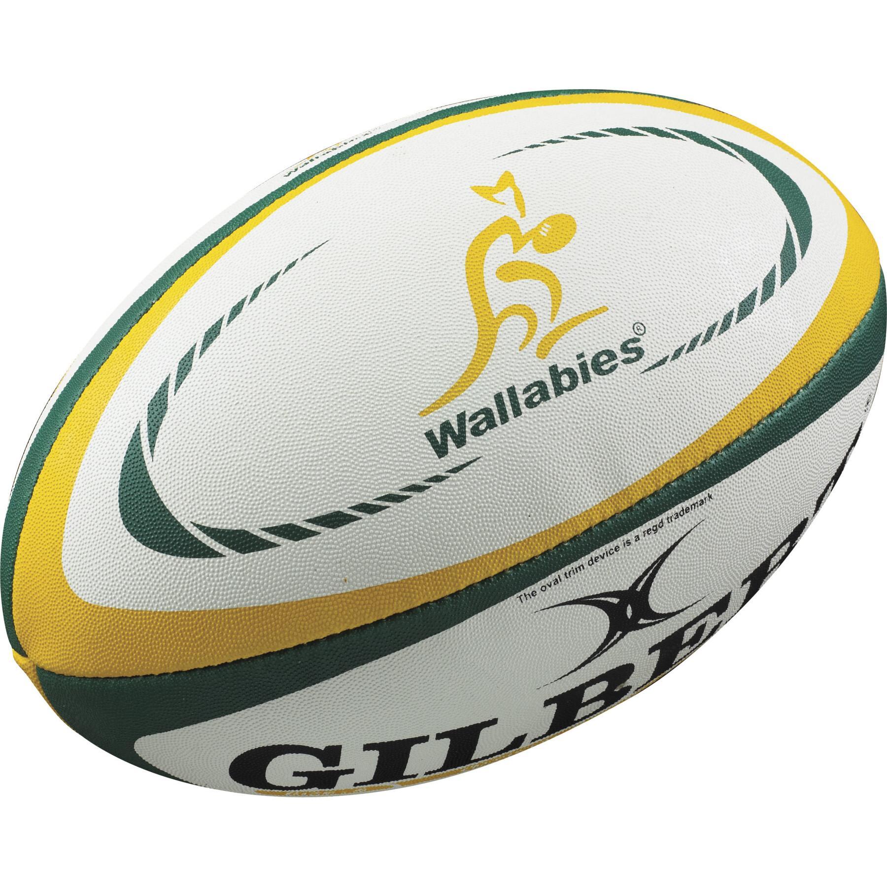 Replica rugby ball Gilbert Australie (taille 5)