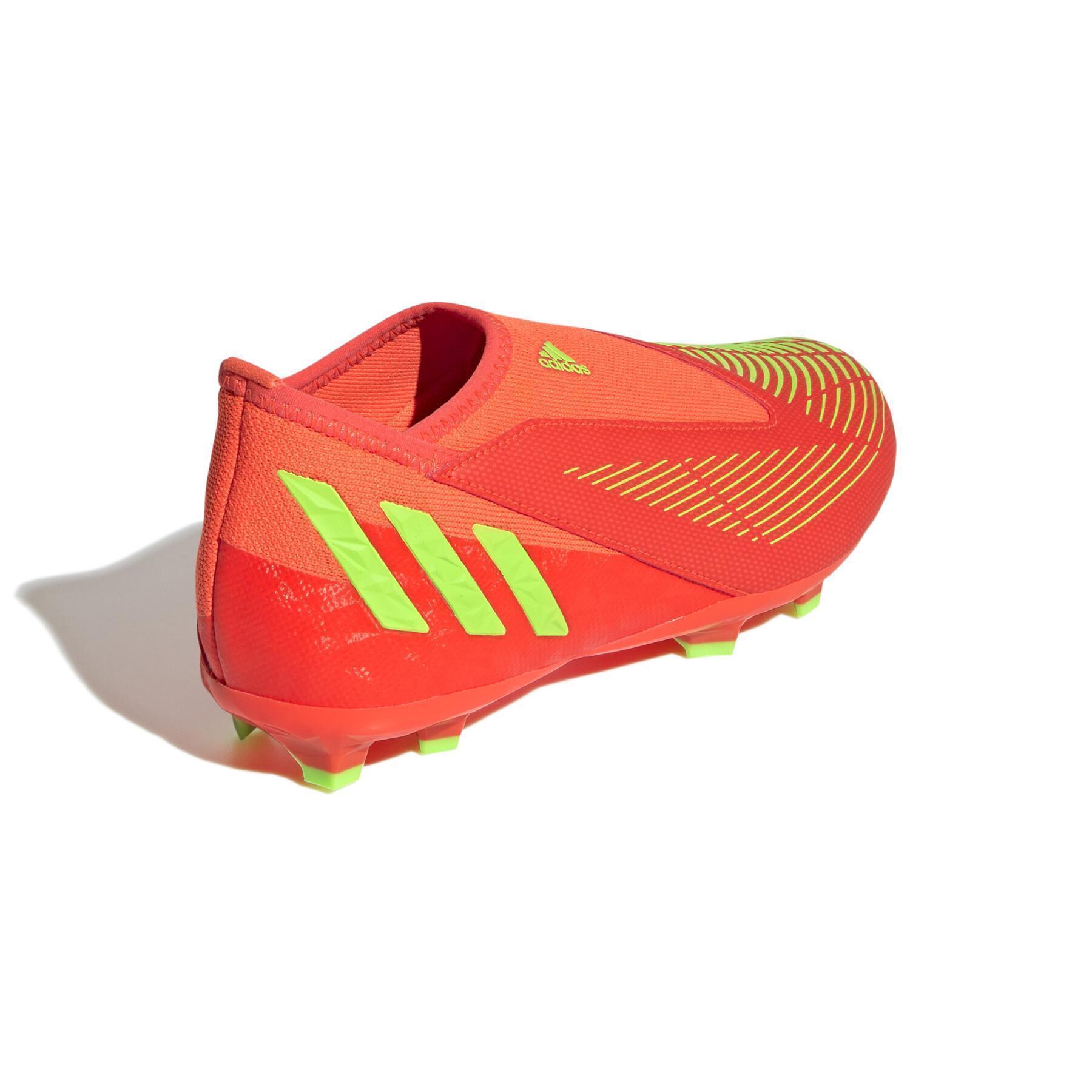 Children's soccer shoes adidas Predator Edge.3 Laceless FG - Game Data Pack