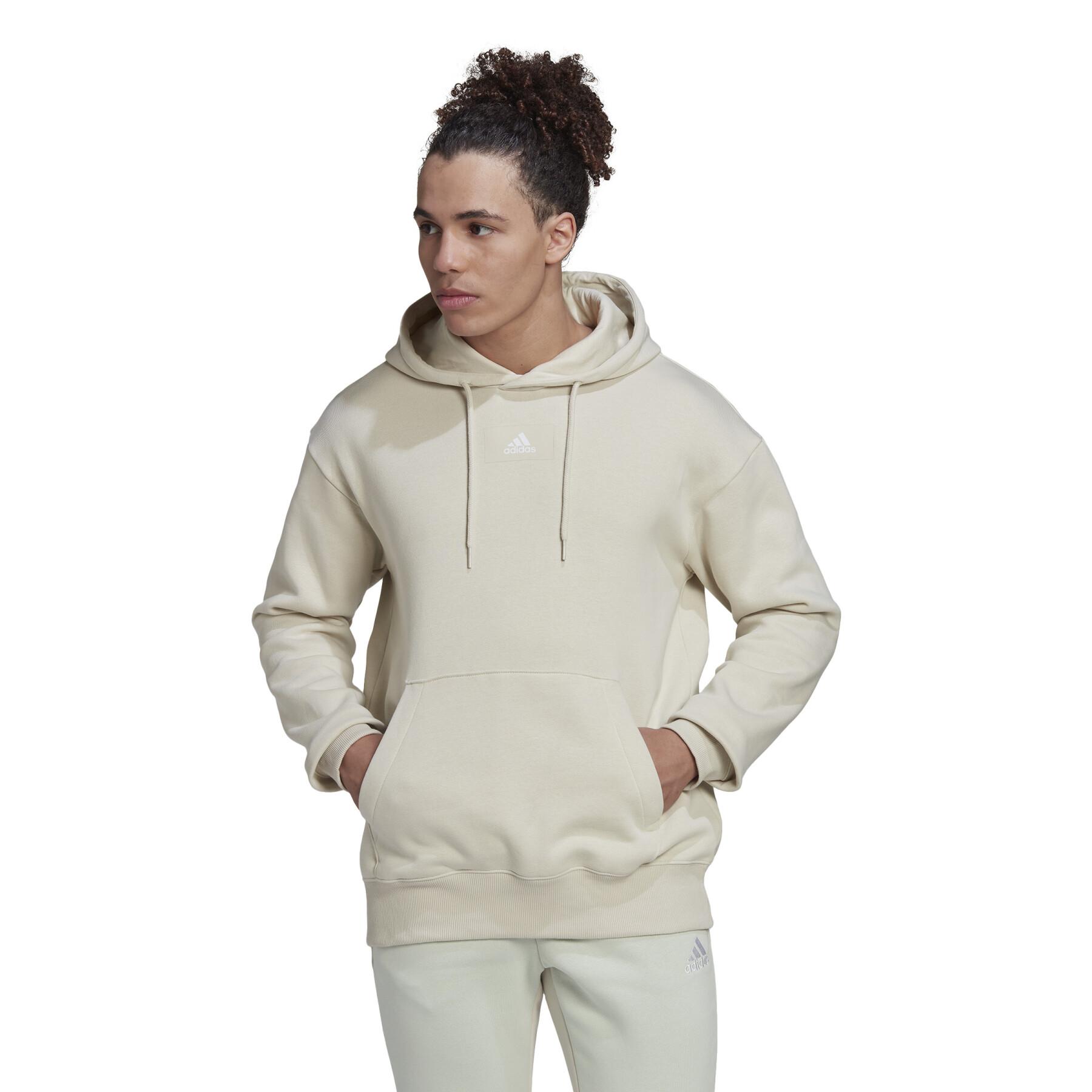 Fleece hoodie adidas Essentials FeelVivid