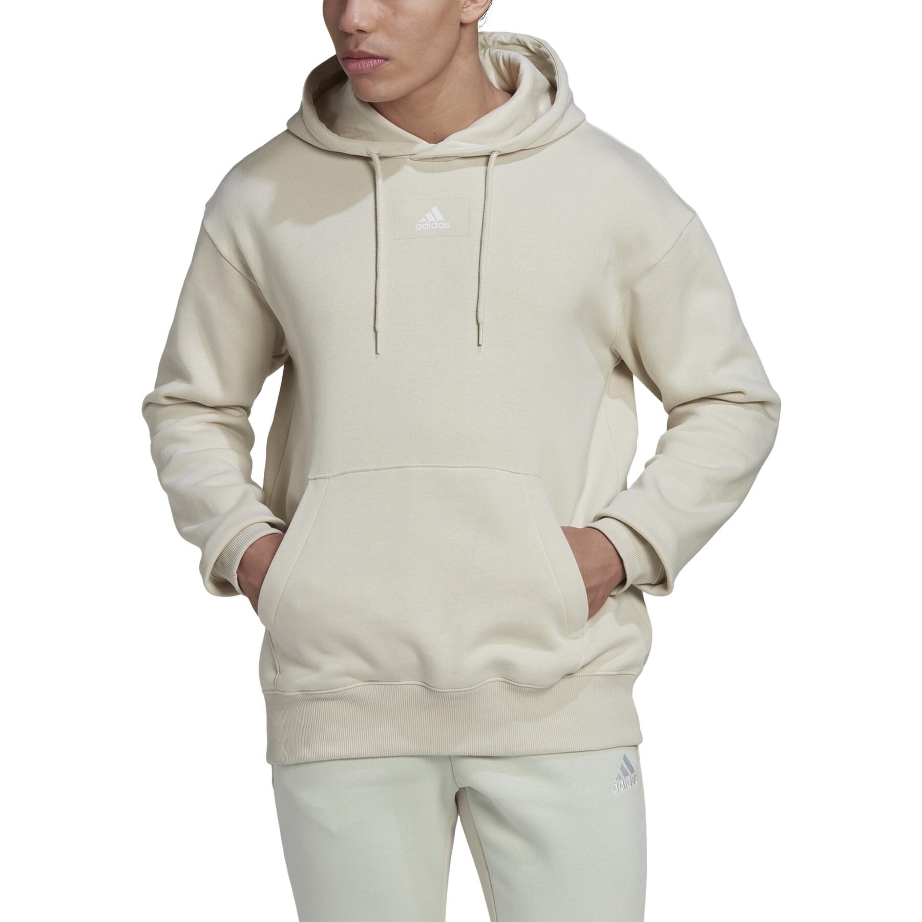 Fleece hoodie adidas Essentials FeelVivid
