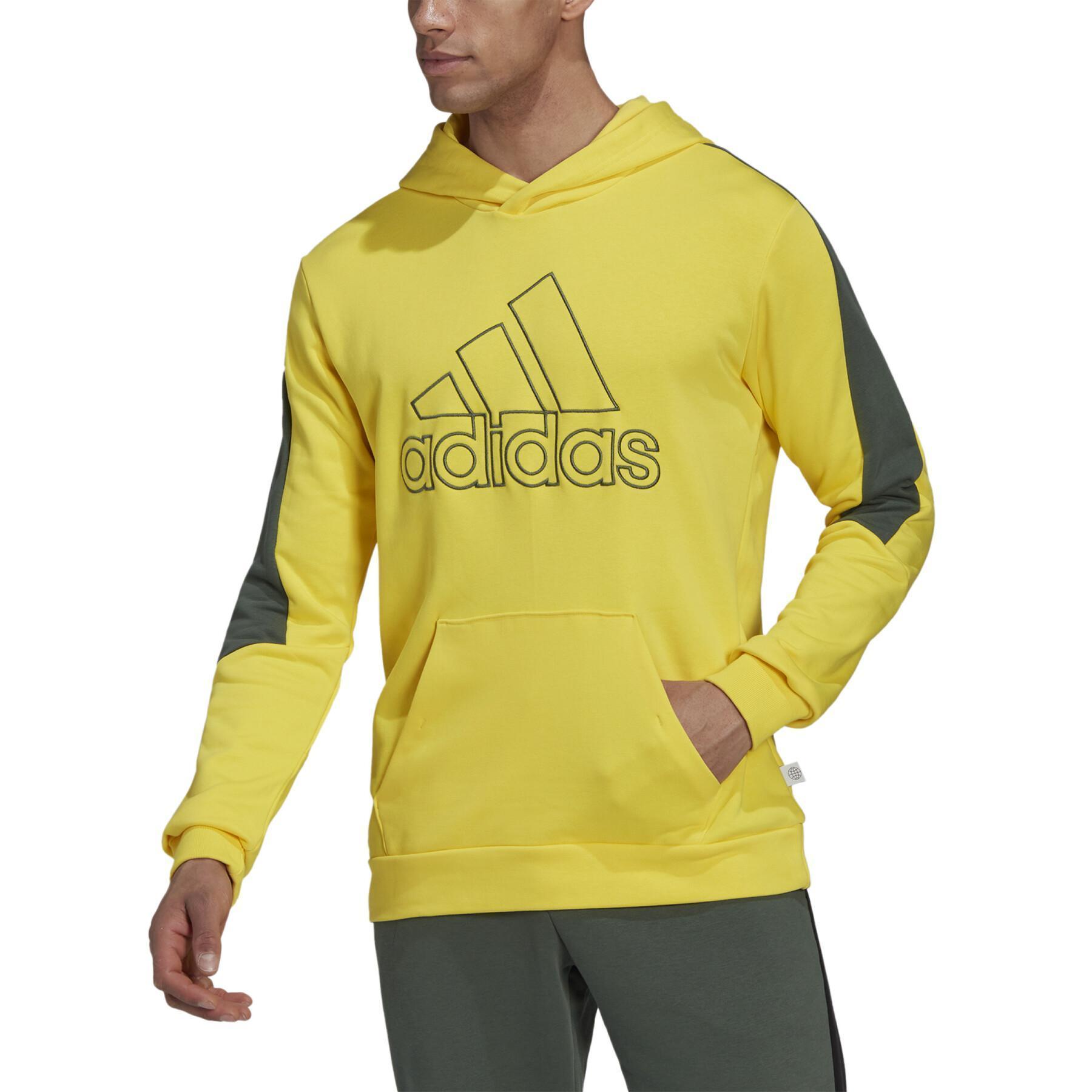 Hooded sweatshirt with embroidered patch adidas Future Icons
