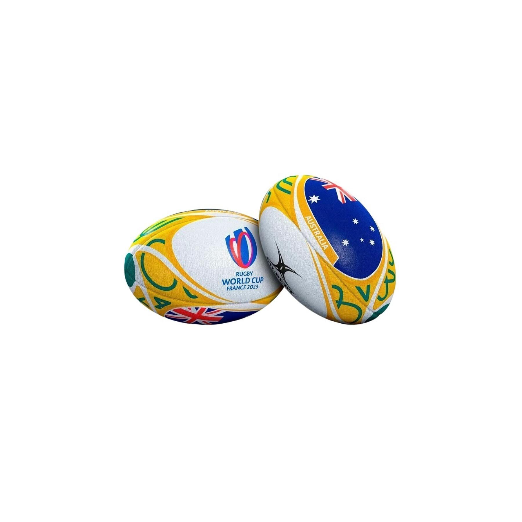 Set of 5 flag Balls Australie RWC 2023