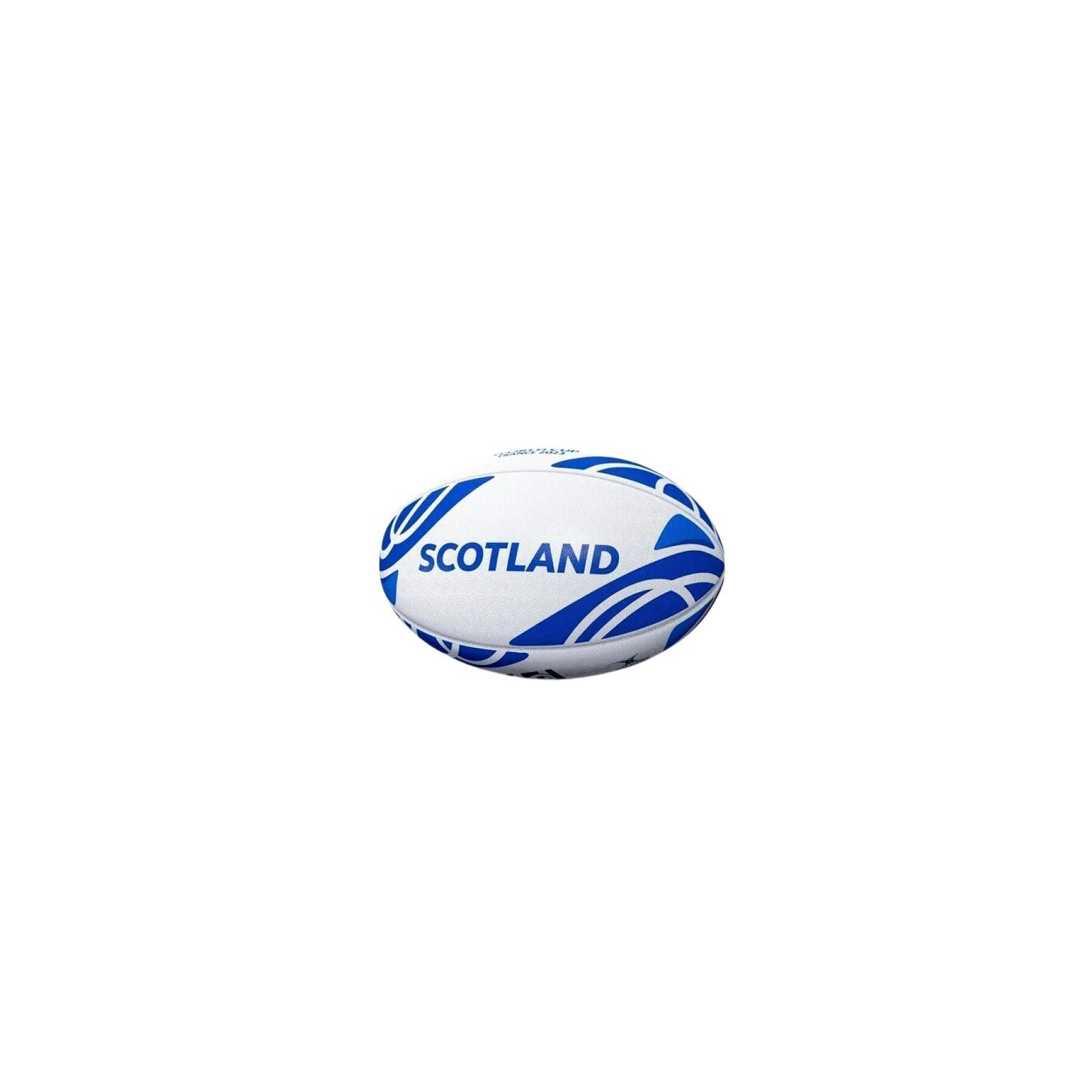 Rugby ball Scotland RWC 2023