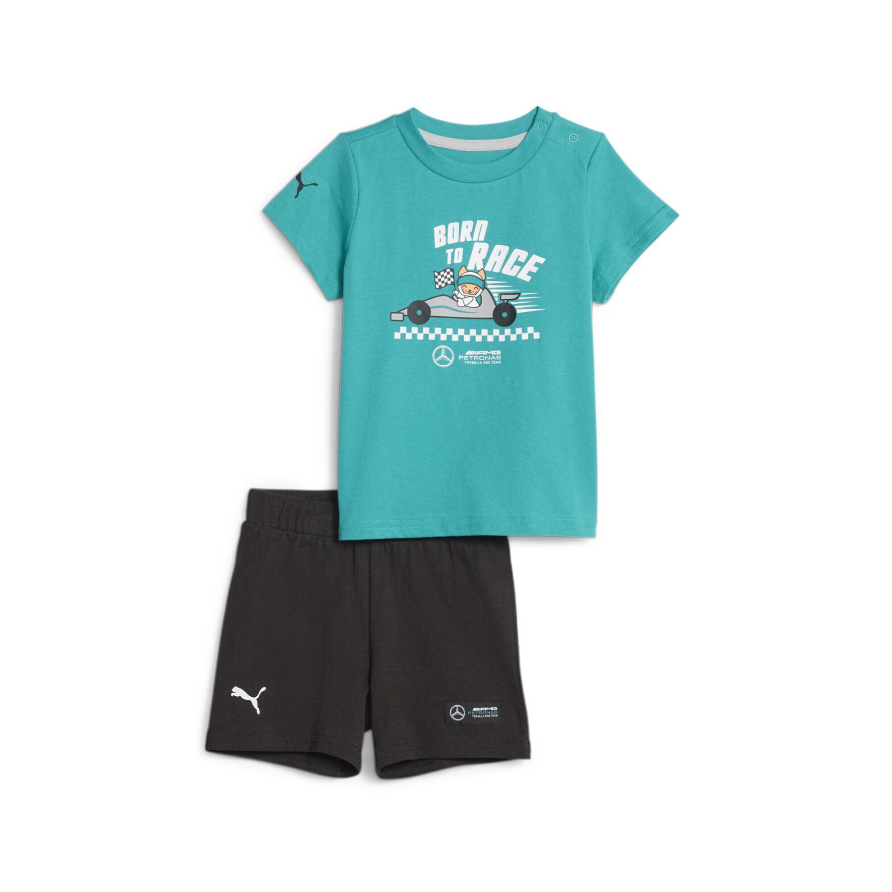 Baby t-shirt and shorts set Puma MAPF1 Graphic