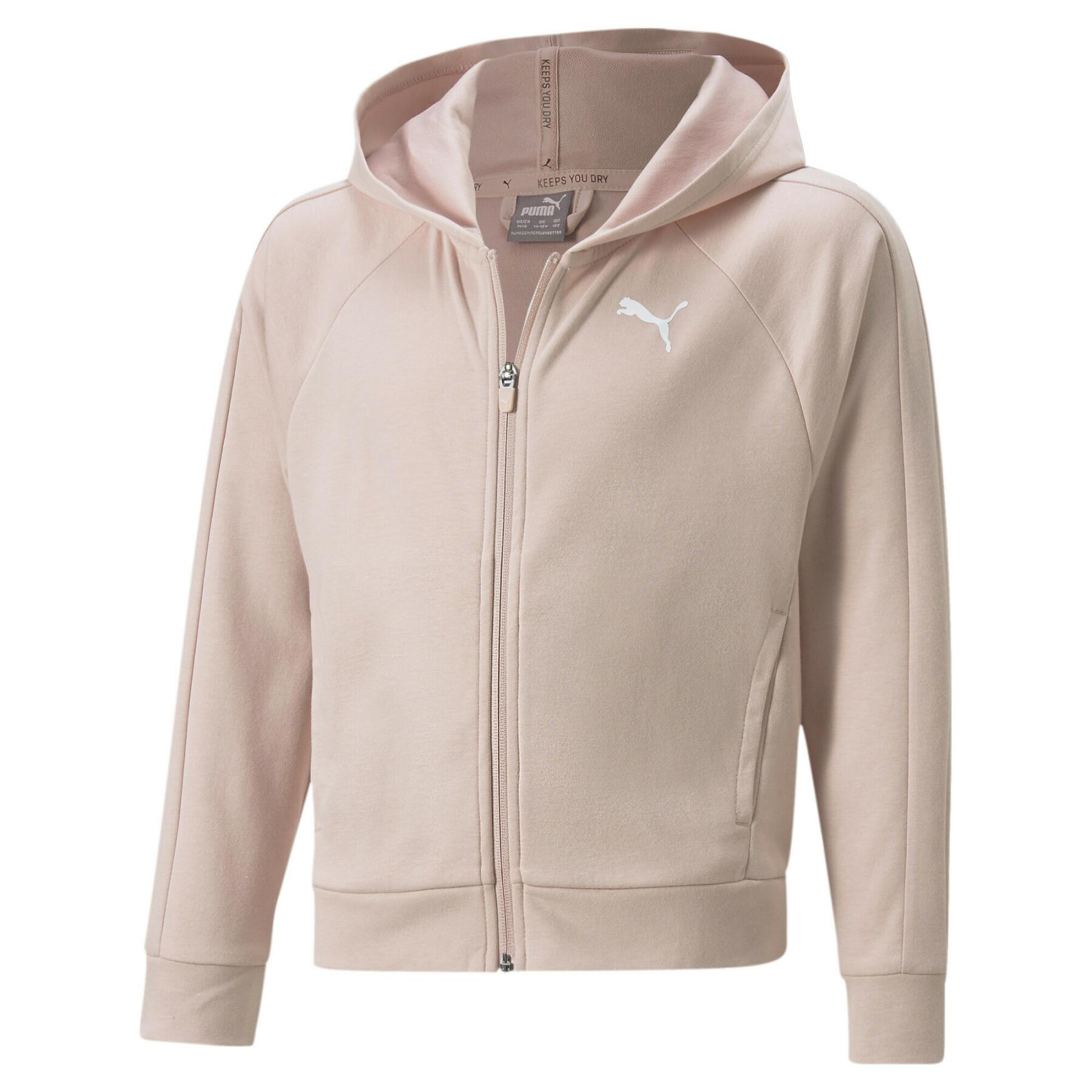 Full zip hoodie Girl's Puma Modern Sports G