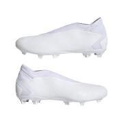 Soccer cleats without laces adidas Predator Accuracy.3 - Pearlized Pack